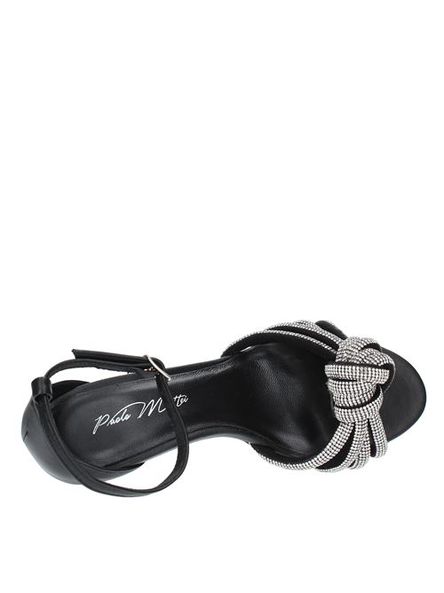 Leather sandals PAOLO MATTEI | 17015 NAPPANERO