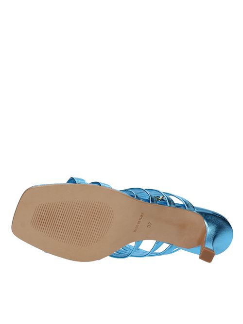 Faux leather sandals PAOLO MATTEI | 501 ECOLAMACQUA
