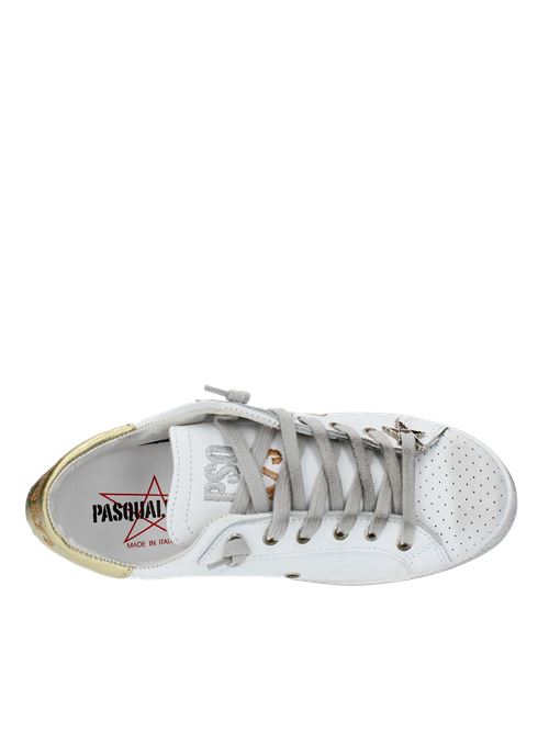 Sneakers modello PXCD 004 in pelle PASQUALEXY3 | PXCD 004BIANCO-ORO