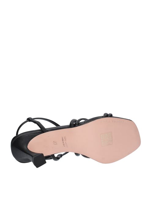 Sandali modello B86 in pelle POESIE VENEZIANE | B86NERO