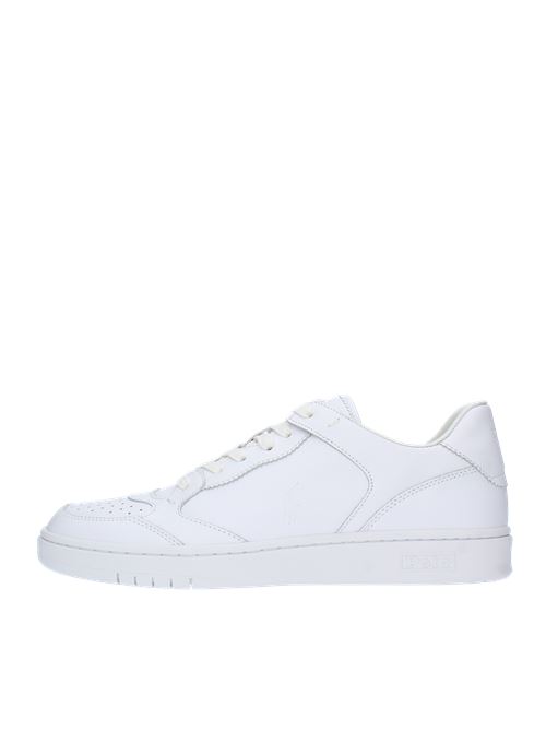 Leather trainers POLO RALPH LAUREN | 809845139001BIANCO