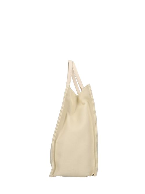 Leather and fabric bag REBELLE | ALEXIAROCCIA