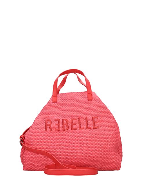 Raffia and leather bag REBELLE | ASHANTICORALLO