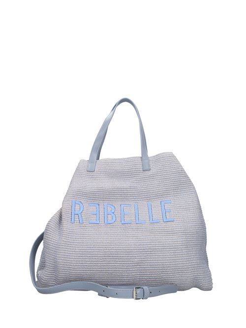 Raffia and leather bag REBELLE | ATINEHFAVOLA