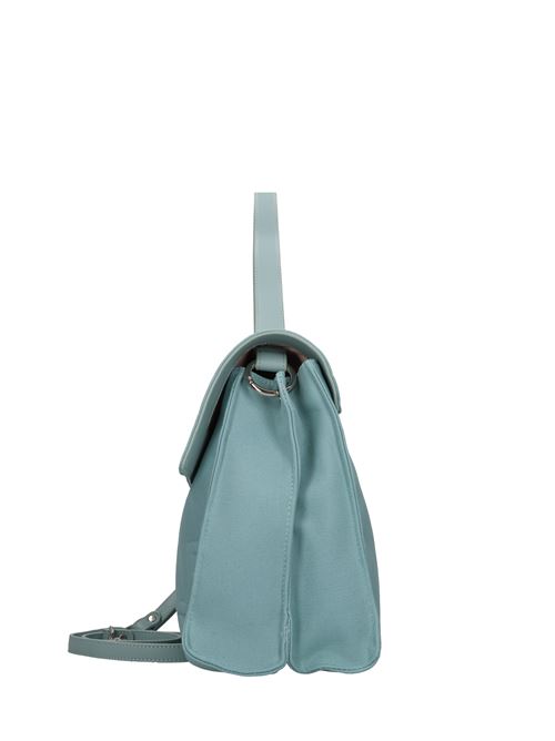 Leather and fabric bag REBELLE | CHANTALSALVIA