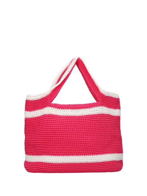 Bag in tricot fabric REBELLE | CROCHET SMAGENTA