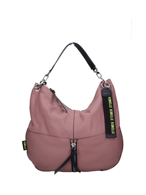 Leather bag. Zipper REBELLE | MAIAROSA