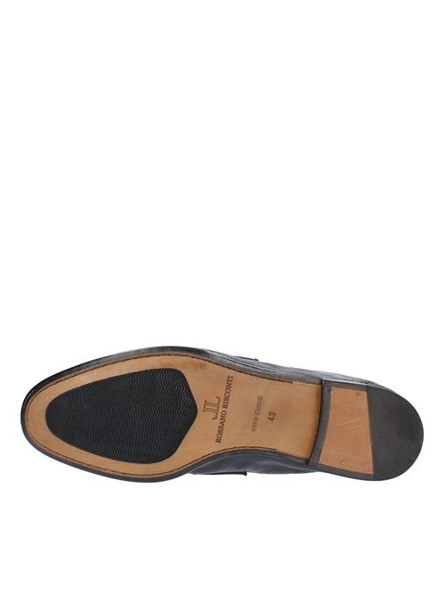Leather moccasins ROSSANO BISCONTI | 348-15 BUFNAVY
