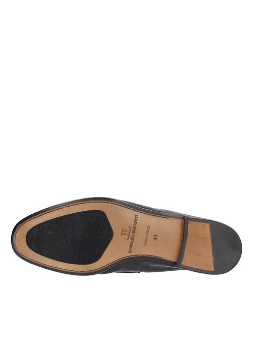 Leather moccasins ROSSANO BISCONTI | 348-15 BUFNERO