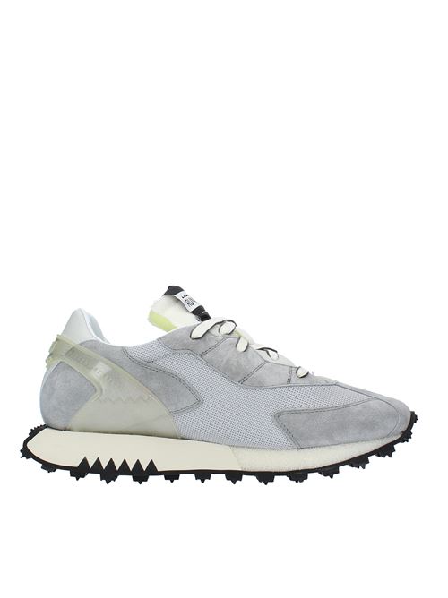Trainers model 40039 in suede leather and fabric RUN OF | 40039GRIGIO-BEIGE