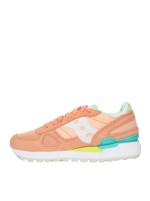 Suede and fabric trainers SAUCONY | S1108-746SALMONE