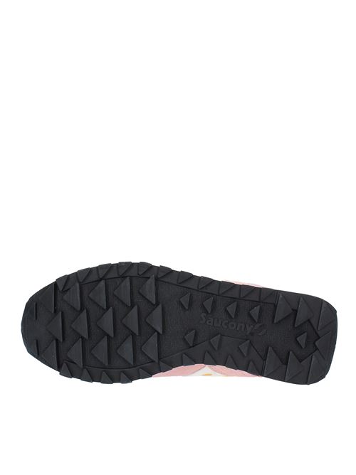 Sneakers in camoscio e tessuto SAUCONY | S1108-835ROSA-GIALLO