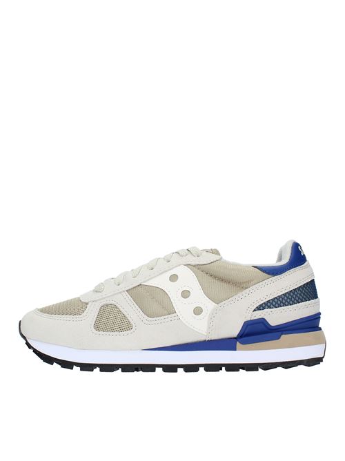 Suede and fabric trainers SAUCONY | S2108-807BEIGE-BLU