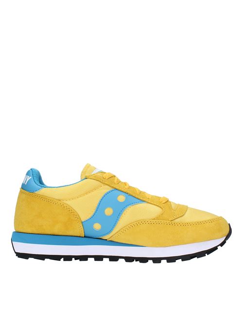 Suede and fabric trainers SAUCONY | S70539-37GIALLO-CELESTE