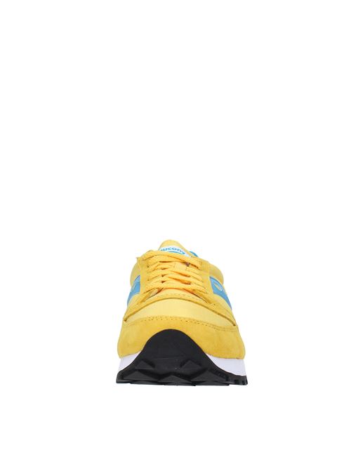 Suede and fabric trainers SAUCONY | S70539-37GIALLO-CELESTE