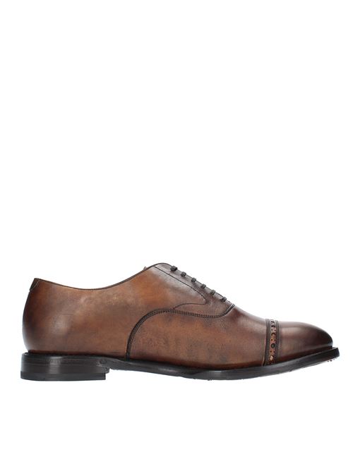 Leather lace-up shoes SILVANO SASSETTI | S19901XT07GCCFNBRANT.MORO