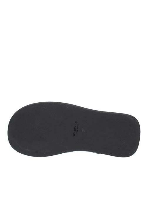Flat leather sandals SPORTMAX | EFFIGENERO