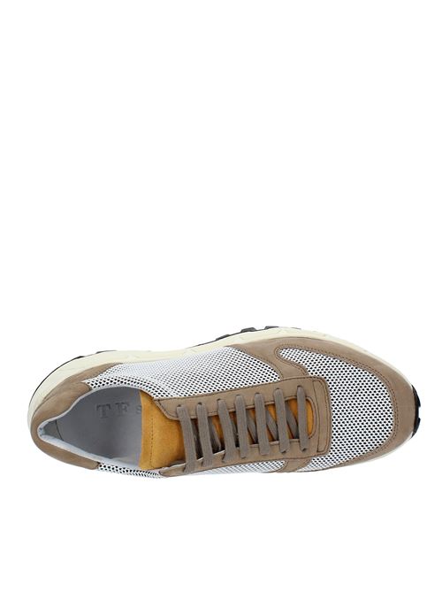 Leather and fabric trainers TF SPORT | 67FANGO