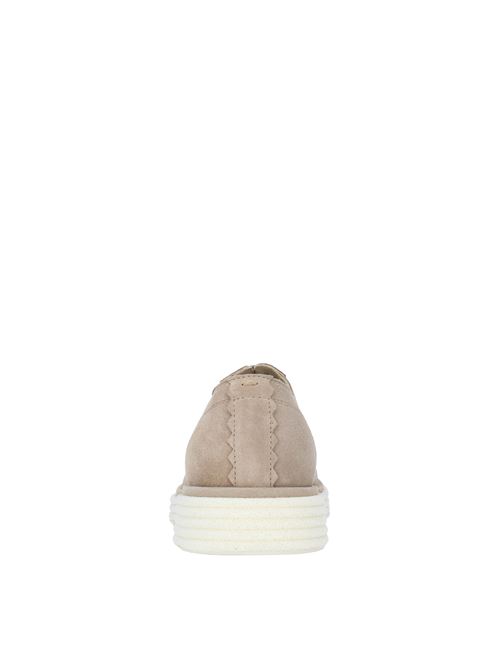 Suede lace-ups THE ANTIPODE | PATRIC 166BEIGE