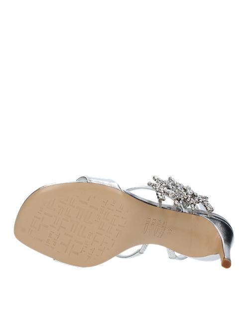 ALBA/70T sandals in leather TIFFI | ALBA/70TARGENTO