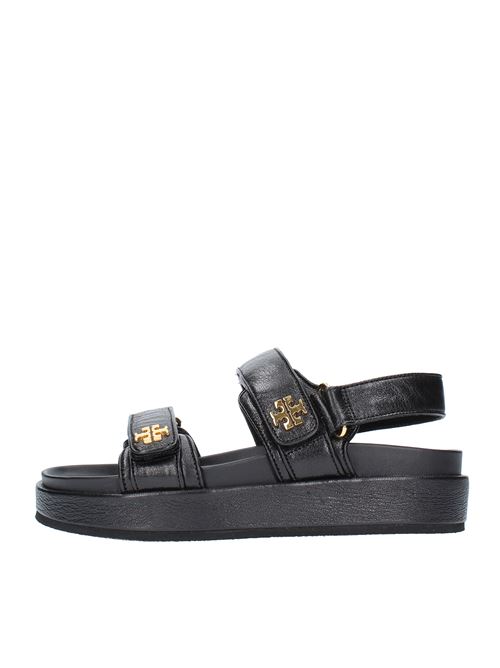 Leather sandals TORY BURCH | 144328NERO