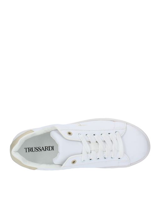 Sneakers in ecopelle TRUSSARDI | 79A00827 9Y099998BIANCO-BEIGE