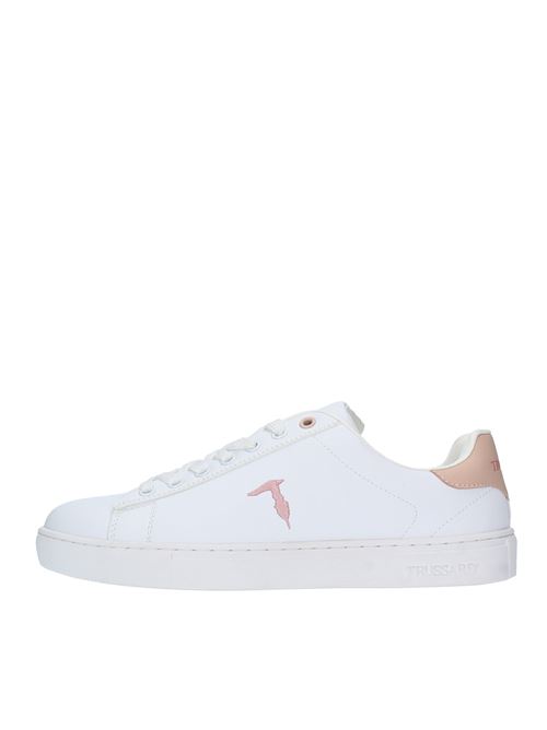 Faux leather trainers TRUSSARDI | 79A00827 9Y099998BIANCO-ROSA