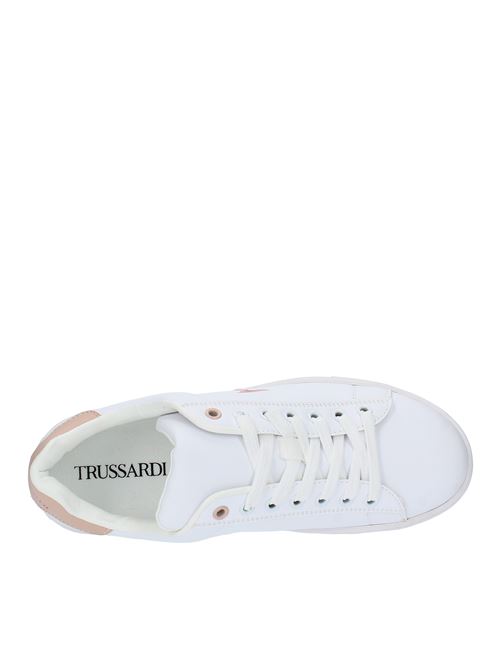Sneakers in ecopelle TRUSSARDI | 79A00827 9Y099998BIANCO-ROSA