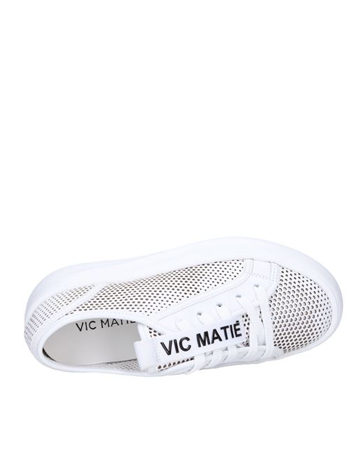 Leather sneakers VIC MATIE' | 1C6456D_W62BE9B015BIANCO