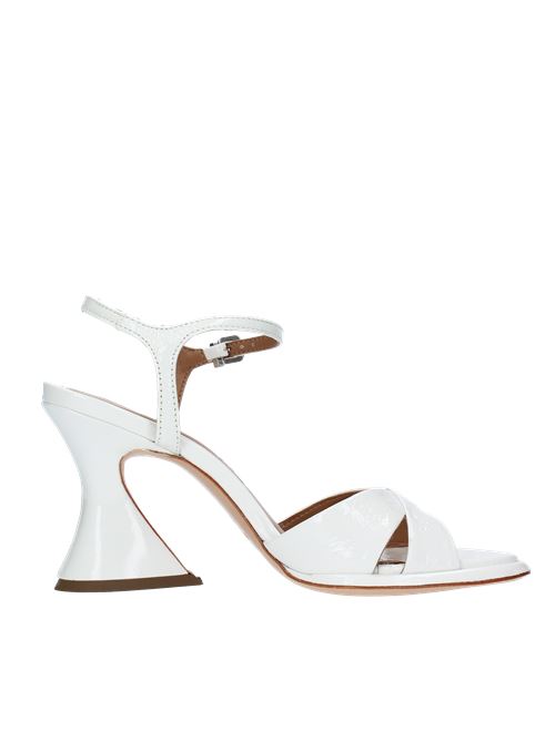 Sandals model 1508003-10 in leather VICENZA | 1508003-10BIANCO
