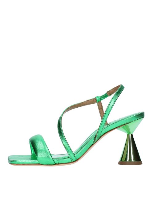 Leather sandals VICENZA | 1605003-14VERDE