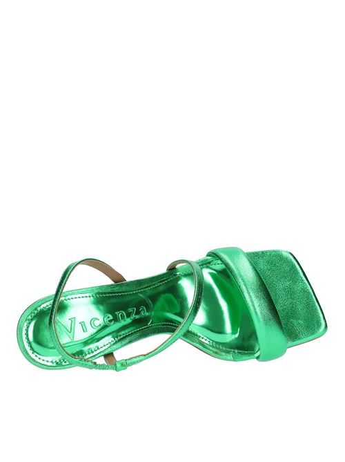 Leather sandals VICENZA | 1605003-14VERDE
