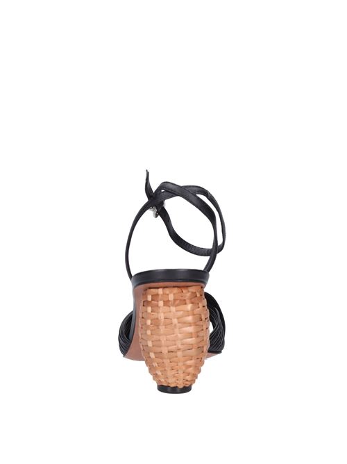 Leather sandals VICENZA | 925005-2NERO