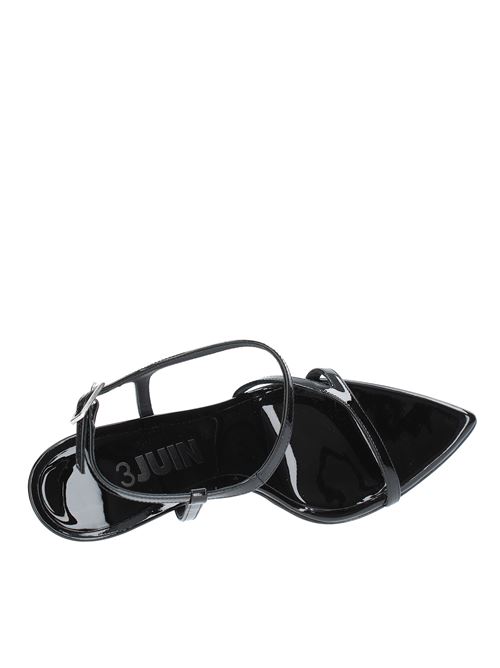 NAIMA 095 sandals in shiny leather 3JUIN | NAIMANERO