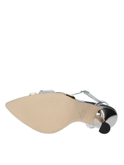 Sandals model NOELI 095 in shiny leather 3JUIN | NOELIARGENTO
