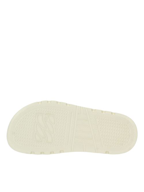 Flat CASADEI sandals model BIRKY-ALE in leather CASADEI | 2M392X0401ORO-BIANCO