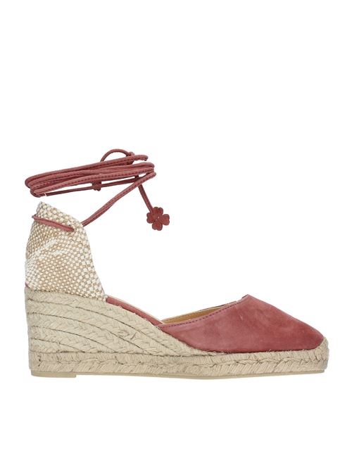 CARINA model suede, fabric and rope wedge CASTANER | 021741807
