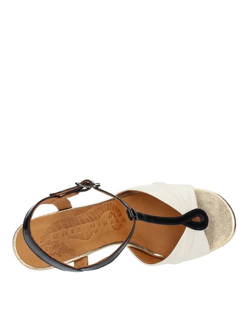 BIAGIO sandals in leather CHIE MIHARA | BIAGIOMULTICOLORE