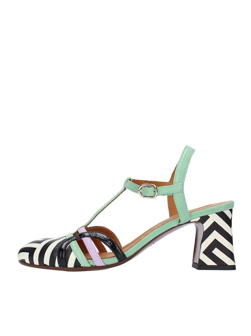 FENDY slingback pumps in leather CHIE MIHARA | FENDYMULTICOLORE