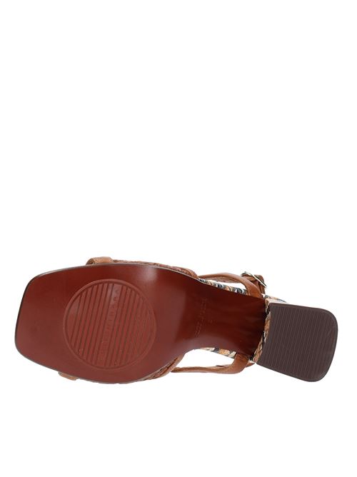 PANTE sandals  in leather CHIE MIHARA | PANTENERO