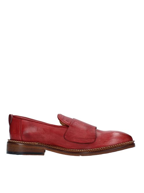 Leather moccasins JP/DAVID | 38784/10CUOIO ROSSO