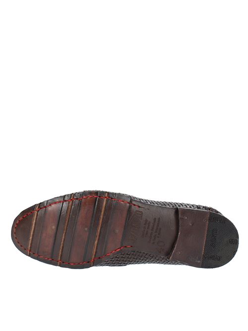 Leather moccasins JP/DAVID | 809/19TESTA DI MORO