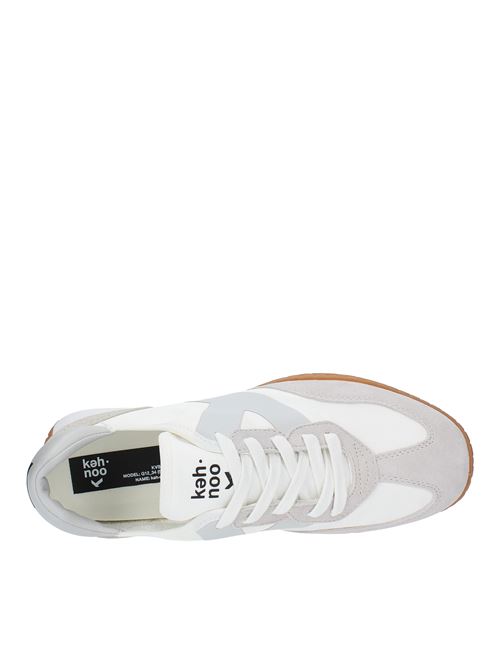 Sneakers in fabric suede and rubber KEH NOO | 9313BIANCO
