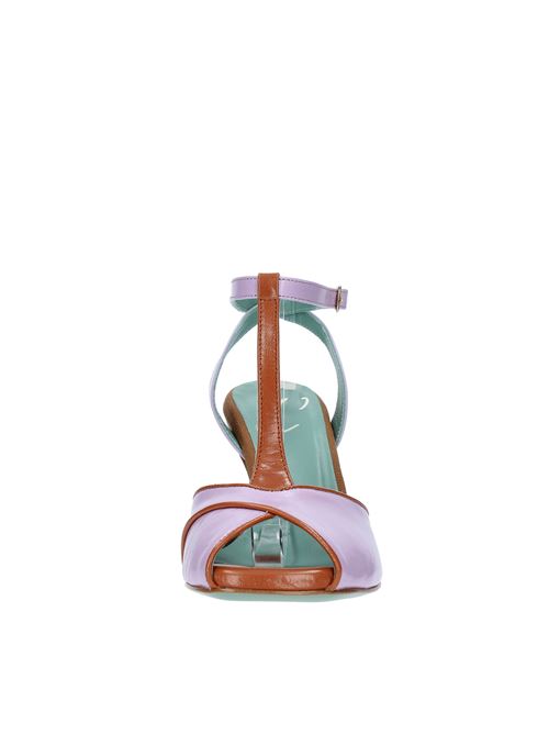 Sandali modello GLOSS in pelle PAOLA D'ARCANO | 3643LILILLA