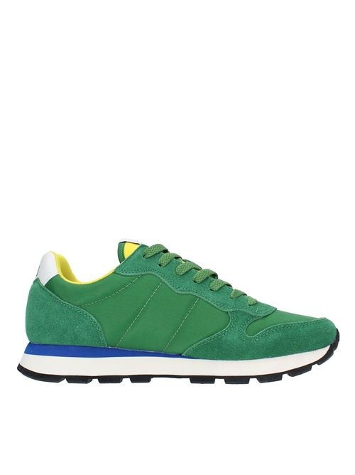 Suede and fabric sneakers SUN68 | Z34101VERDE PRATO