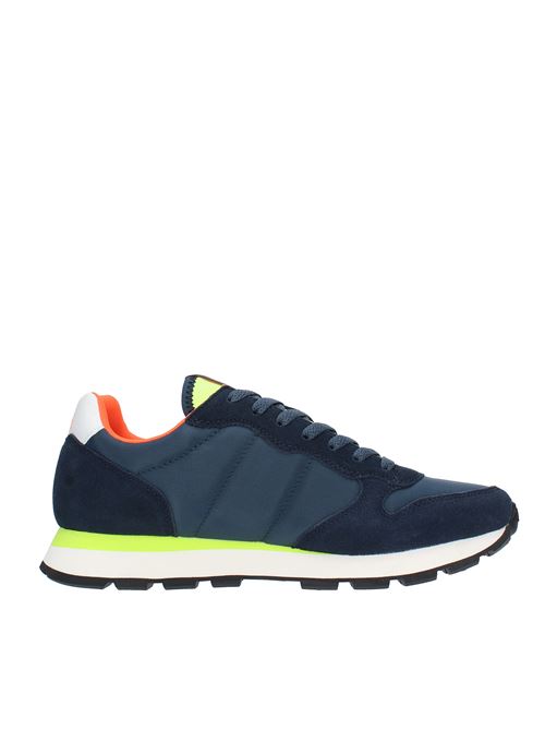 Suede and fabric sneakers SUN68 | Z34102NAVY