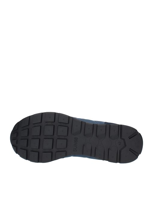 Sneakers in camoscio e tessuto SUN68 | Z34102NAVY