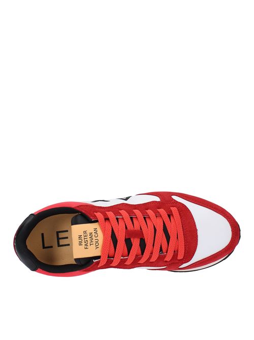 Suede and fabric sneakers SUN68 | Z34106LAMPONE