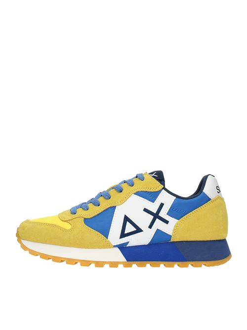 Sneakers in suede leather and fabric SUN68 | Z34112GIALLO-ROYAL
