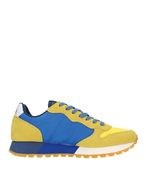 Sneakers in suede leather and fabric SUN68 | Z34112GIALLO-ROYAL